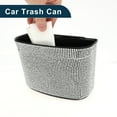 thumbnail image 5 of Unique Bargains Car Trash Can Portable Car Door Trash Bin White 1 Pc 7.1" Length 3.2" Width 5.1" Height ABS, 5 of 6