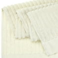 thumbnail image 4 of REGALWOVEN 100% Cotton Striped Hand Towels, Soft Absorbent Quick Drying Towel Sets for Home, Hotel, 14" x 32" Beige 4, 4 of 7