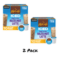thumbnail image 3 of ( 2 Pack ) McCafe, ICED One Step Hazelnut Latte K-Cup Coffee Pods, 10 Count, 3 of 6