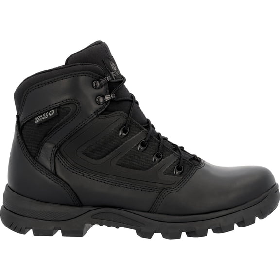 Rocky Enforcer 6” Waterproof Public Service Boot, Black, Size 12(W)