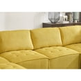 thumbnail image 4 of Modular Couch with Reversible Chaise, Soft and Smooth Corduroy - Create a Relaxing Atmosphere in Living Room, 4 of 6