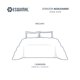 thumbnail image 5 of Edredón King Size Acolchado Reversible Esquimal Relleno Down, Compatible Con Funda Duvet Gris Oscuro/Gris Medio, 5 of 6