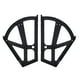 thumbnail image 1 of Accesorio para zapatero Amonsee Bisagras De Gabinete De Zapatos ABS Negro, 1 of 7