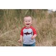 thumbnail image 5 of 7 ate 9 Apparel Kid's Plaid Shark Shirt Red, 5 of 5