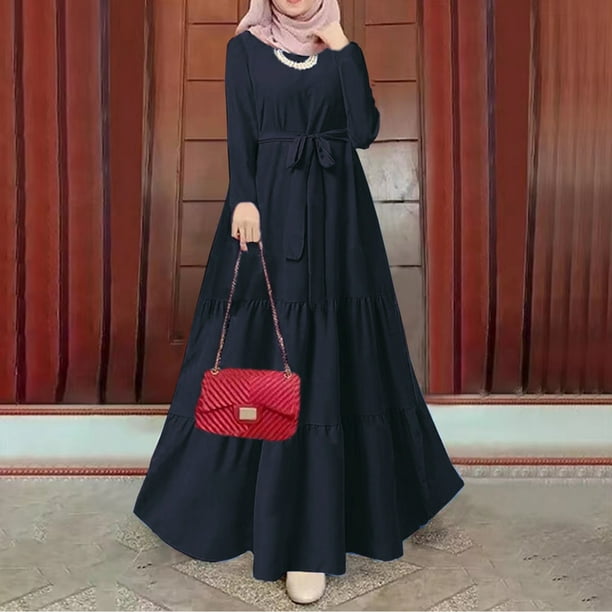 Spring Sale 2024Hontri Muslim Dresses for Women Women's Dress Printed Robe Long Dress Muslim Clothing Maxi Dresses for Women 2024 Blue,S Spring Sale 2024Hontri Muslim Dresses for Women Women's Dress Printed Robe Long Dress Muslim Clothing Maxi Dresses for Women 2024 Blue,S