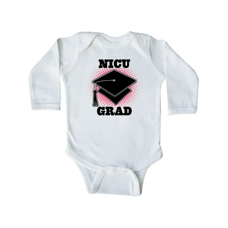 

Inktastic NICU Graduate Girls Gift Baby Girl Long Sleeve Bodysuit