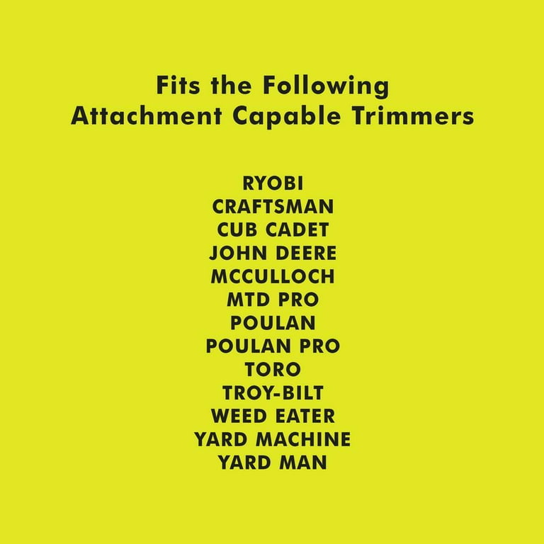 Ryobi ExpandIt 12 in. Snow Thrower Attachment