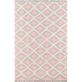 thumbnail image 1 of Momeni HARPEHAR-1PNK7696 7 ft. 6 in. x 9 ft. 6 in. Harpe-1 Hand Woven Rectangle Area Rug - Pink, 1 of 1