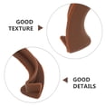 thumbnail image 3 of ETHZZLE Rubber Protective Sleeve for Violin Waist Coffee Color with Universal Compatibility and Easy Installation, 3 of 8