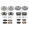 thumbnail image 2 of PowerStop Front and Rear Stock Replacement Brake Pad and Rotor Kit with Calipers Fits: HONDA Select Models KCOE2744, 2 of 5