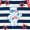 Navy Stripe Combo, variant on Care Bears Girls' Stars & Stripes Sleeveless Sweater Vest. Size XS-L