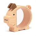 thumbnail image 1 of Alcancía de Madera para Niños, Alcancía Grande para Niños y Niñas, Alcancía de Madera Irrompible, Tarro para Ahorrar Dinero., 1 of 5