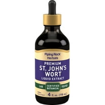 St Johns Wort Tincture Liquid | 4 fl oz | Supplement for Men and Women | by Piping Rock