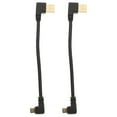 thumbnail image 1 of 2pcs Right Angle Micro USB Cable Micro USB 90 Degree Adapter Data Sync Cable, 1 of 9