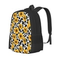 thumbnail image 1 of Balery Cow Print Sunflower Mochila para hombre y mujer - Tela Oxford 600D resistente - Gran capacidad, resistente al agua, ideal para la escuela, viajes y senderismo, 1 of 6