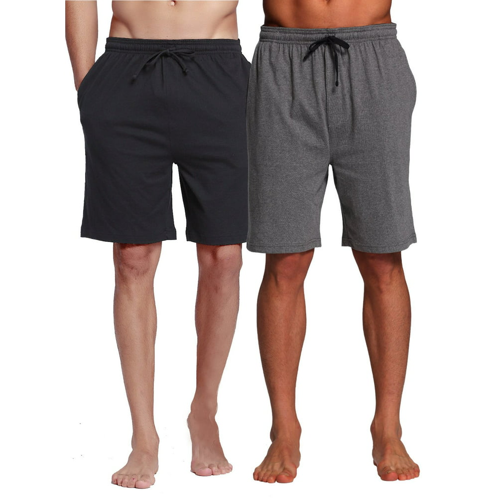 CYZ Collection - CYZ Men's Sleep Shorts - 100% Cotton Knit Sleep Shorts ...
