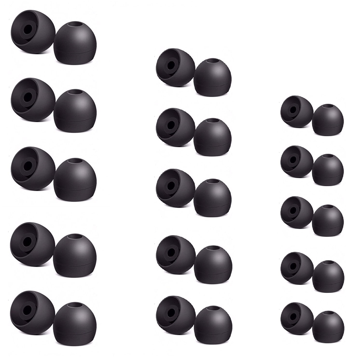 Tiehnom 30 Piece (15 Pair) Samsung Earbud Covers Silicone Tips
