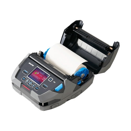 SATO PW4NX Mobile Thermal Label Printer, 4-Inch 203 DPI Barcode Printer, NFC Bluetooth Wi-Fi, Model WWPW41001