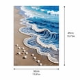 thumbnail image 4 of 5D Diamond Art Pearl Painting Kits for Adults,Special Shape Diamond Art Kits for Wave, DIY 3D Plastic Pearl Painting Kit for Home Wall Decoration 12 × 16 inch, 4 of 8