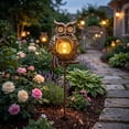 thumbnail image 2 of Akmoler Solar Garden Lights Outdoor Waterproof, 2PCS Solar Owl Lights for Yard Garden Driveway Walkway Outside Landscape Path Landscaping, Gift for Owl Lovers, 2 of 8