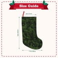 thumbnail image 3 of Lsque Christmas Tree Branches Pattern 18 Inch Christmas Stockings, Festive Holiday Stocking for Christmas Decorations Holiday Decor, 3 of 8