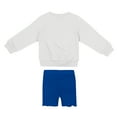 thumbnail image 2 of Girls Toddler Colosseum  White/Royal Kentucky Wildcats Beta Fleece Sweatshirt and Shorts Set, 2 of 2