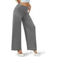 thumbnail image 2 of Women's Stretchy Wide Leg Palazzo Lounge Pants Casual Comfy High Waist Palazzo Pants, 2 of 11