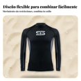 thumbnail image 4 of Abbraccia Traje de neopreno secado rápido para pareja, rash guard de manga larga, protección solar, set dividido, surf, natación, 4 of 6