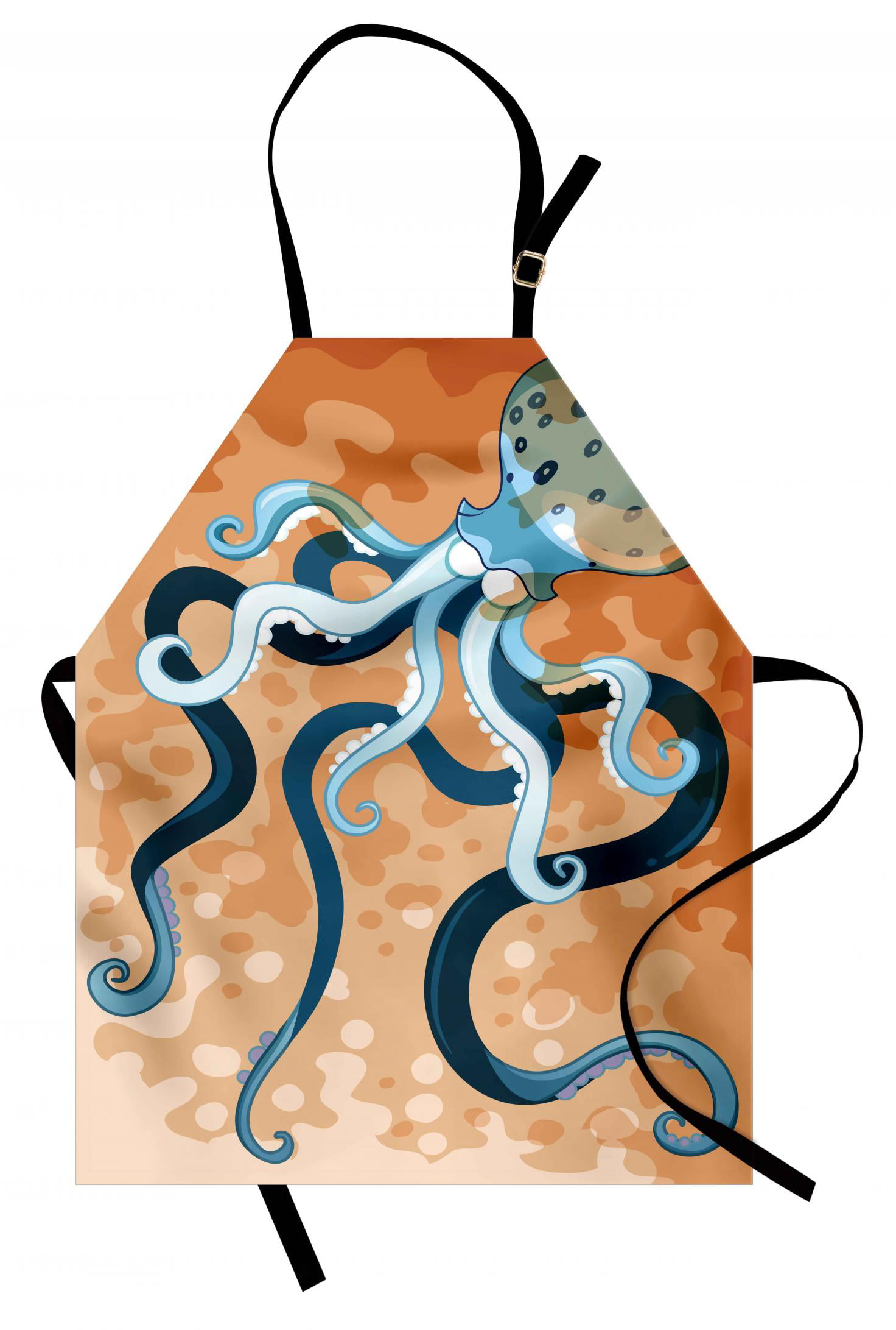 Octopus Apron Giant Octopus With Long Legs Exotic Oceanic Animals Beast Wild Life Image Print Unisex Kitchen Bib Apron With Adjustable Neck For Cooking Baking Gardening Orange Blue By Ambesonne Walmart Com,How To Cook Carrots Healthy