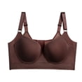 thumbnail image 4 of Afdoent Bras for Women Plus Size Full Coverage Push Up Bra with Underwire and Wide Straps for Enhanced Support Seamed Cups Comfortable Everyday Wear, 4 of 4