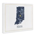 thumbnail image 2 of Stupell Industries Mid-Century Indiana Minimal Blue Marbled Paper Silhouette Canvas Art, 20 x 16, by Lil' Rue, 2 of 7