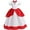 Red, variant on KAWELL Princess Pink Peach Costume for Girls Halloween Cosplay Dress Up 9-10 Years