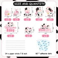 thumbnail image 7 of 24 Pieces Cow Centerpieces for Tables Baby Shower, Cow Theme Table Toppers, Cow Baby Shower Centerpieces Decorations Girl for Farm Animal Birthday Party Supplies, 7 of 7