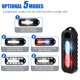 thumbnail image 5 of Clip De Hombro Led Luz De Advertencia Luz Trasera De Bicicleta Led Luz Trasera Con Batería De 600 Mah Usb Recargable A Prueba De Agua 5 Modos De Iluminación Lámpara De Advertencia De Cintura De Hombro Muyoka Hogar, 5 of 6