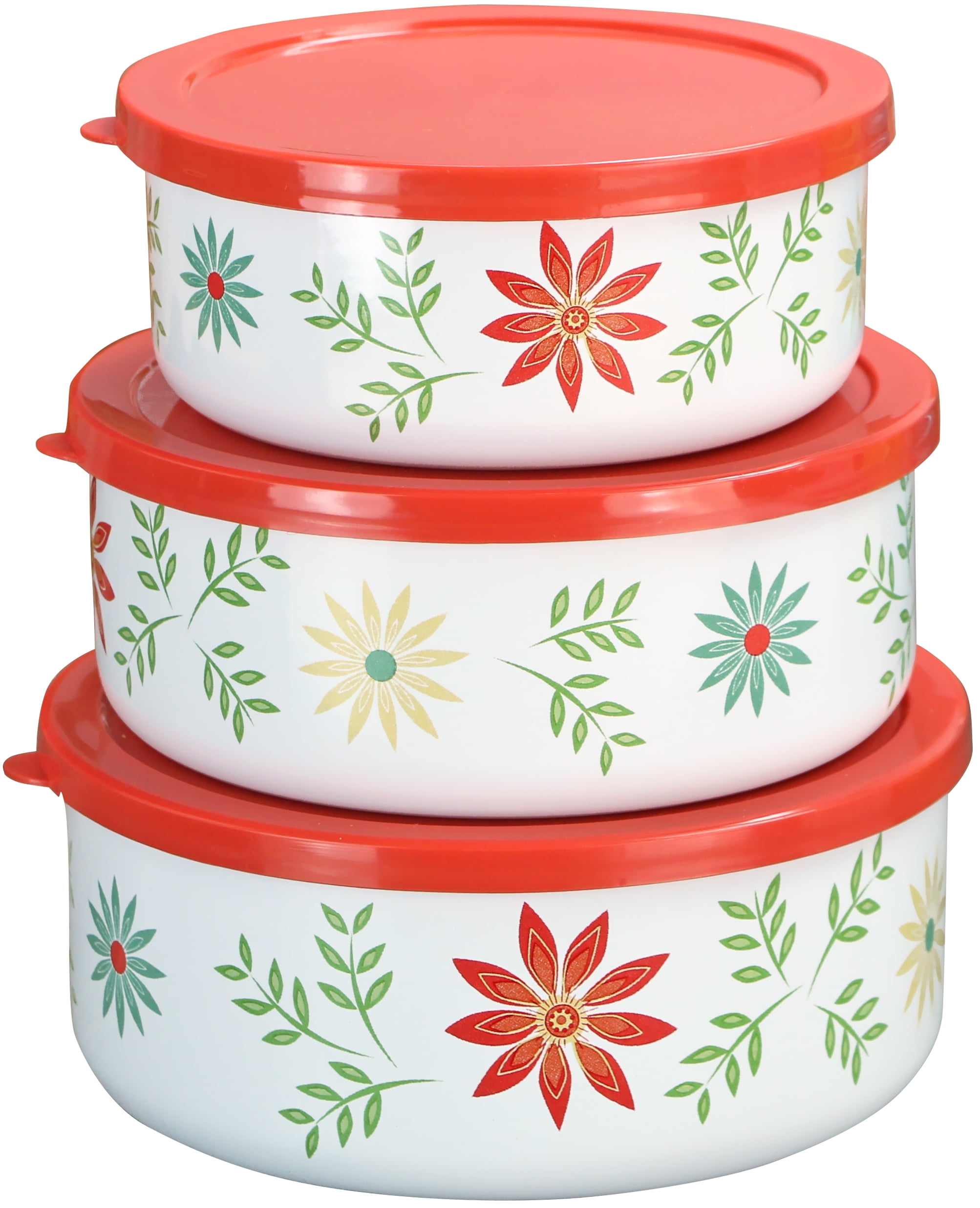 Buy Corelle Coordinates 6Piece Enamel on Steel Bowl Set, Happy Days