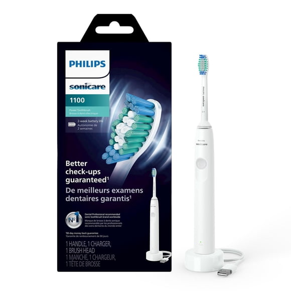 Philips Sonicare 1100 Rechargeable Electric Toothbrush, White Grey HX3641