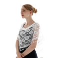 thumbnail image 4 of Mass Veil Triangle Mantilla Cathedral Head Covering Chapel Veil Lace Shawl Latin Scarf, 4 of 8