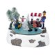 thumbnail image 4 of Pista de patinaje de mesa con navideña y centro de mesa de patinaje para niños, caja de música con escena de nieve musical iluminada para, 4 of 8