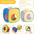 thumbnail image 3 of Cat Toys Retro Shaw para gatos grandes con 33 piezas y túnel, 3 of 6