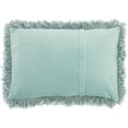 thumbnail image 2 of Nourison Shag Lush Yarn Celadon 14" x 20" Throw Pillow, 2 of 4