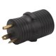 thumbnail image 1 of Adaptador De Corriente NEMA TT-30P A 14-50R, Enchufe Estadounidense Reforzado 125V 30Amp A 50Amp RV Adaptador De Corriente Macho A Hembra Para Uso En Exteriores, 1 of 8