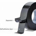 thumbnail image 2 of Waterproof Silicone Rubber Strips for Cable and Antenna Repairs, 2.1 x 4.5m, Black, 2 of 5