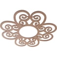 thumbnail image 2 of Ekena Millwork 38"OD x 13"ID x 3/8"T Cohen Wood Fretwork Pierced Ceiling Medallion, Wood (Paint Grade), 2 of 3