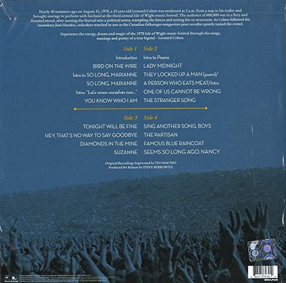 Leonard Cohen - Live at the Isle of Wight 1970 - Music