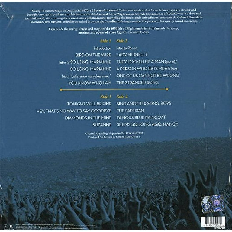 Leonard Cohen - Live at the Isle of Wight 1970 - Music