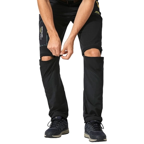 Men's Work Pants Casual Detachable Cargo Pants with Pockets