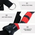 thumbnail image 3 of WEAVILUX 1Pc Workout Strap Black Lightweight Fitness Handle for Pull Downs and Hanging Exercises, 3 of 6