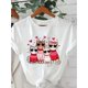 thumbnail image 2 of Camiseta elegante con estampado de gatos para San Valentín para mujer - Manga corta, cuello redondo, algodón, lavable a máquina, colección primavera/verano, ropa festiva | Diseño de corazón | Textura, 2 of 7