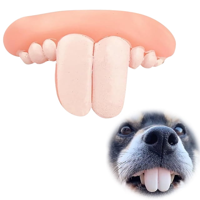 SIfdSeng Fun Pet Dentures Toys Dog Dentures Fun Dog Braces Dog Chew Toys Suitable for Dog Toys Pet Supplies Teething Toys for Kittens Dog Chew Toy Interactive Dog Toys