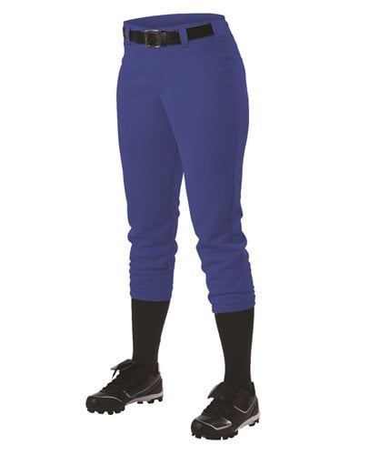 Alleson Softball Royal Blue Team Pants 625PLW Women Youth Med Large XL 2XL 